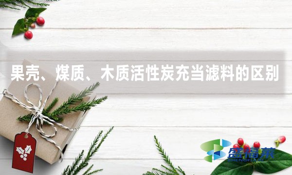 果殼、煤質、木質活性炭充當濾料的區別