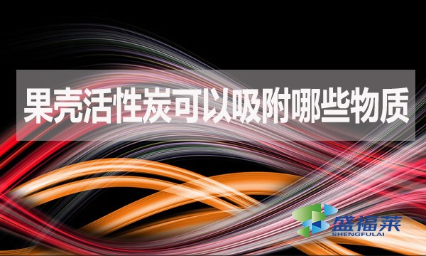 果殼活性炭可以吸附哪些物質？