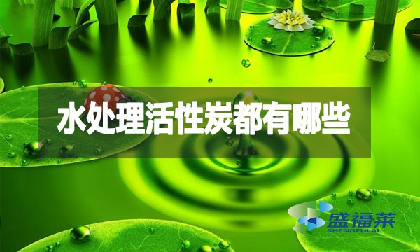 水處理活性炭都有哪些？