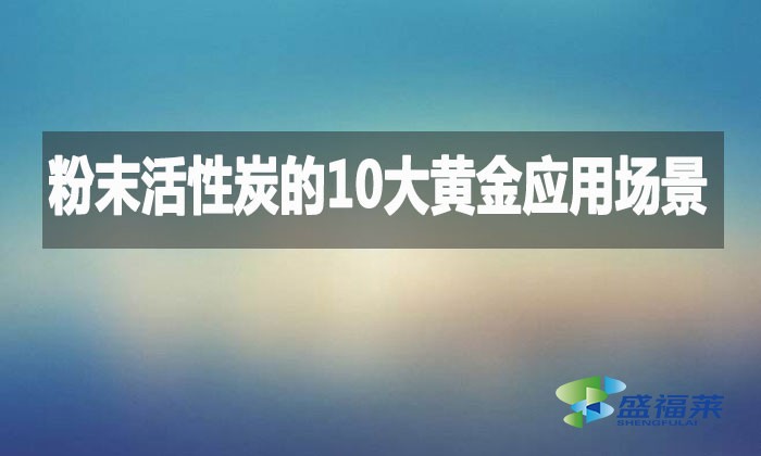 粉末活性炭的10大黃金應(yīng)用場(chǎng)景，環(huán)保行業(yè)都在用!